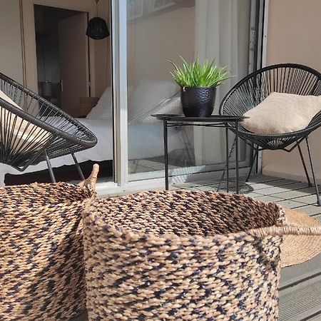 Le 3 Appartement Vue Mer Avec Jardin 100M De La Plage Et De La Thalasso Concarneau Luaran gambar