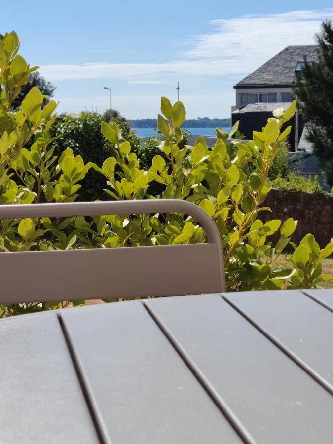 Le 3 Appartement Vue Mer Avec Jardin 100M De La Plage Et De La Thalasso Concarneau Luaran gambar