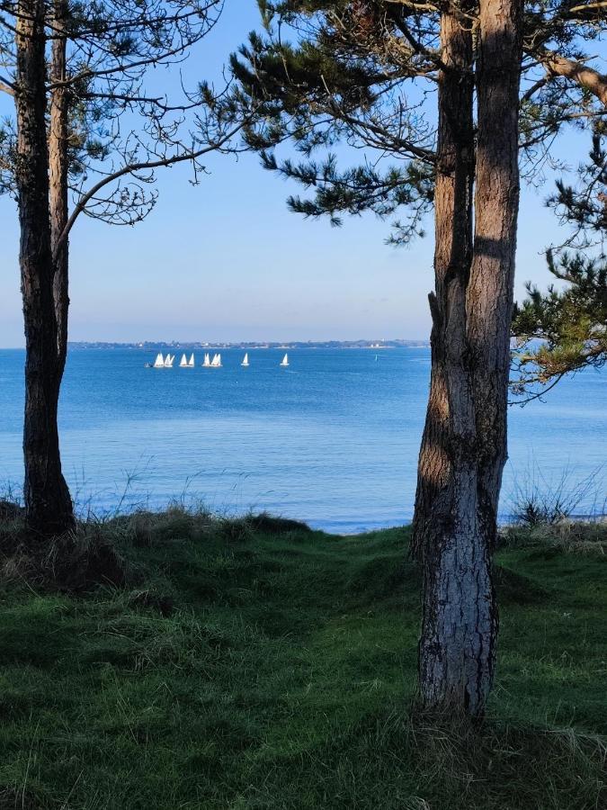 Le 3 Appartement Vue Mer Avec Jardin 100M De La Plage Et De La Thalasso Concarneau Luaran gambar