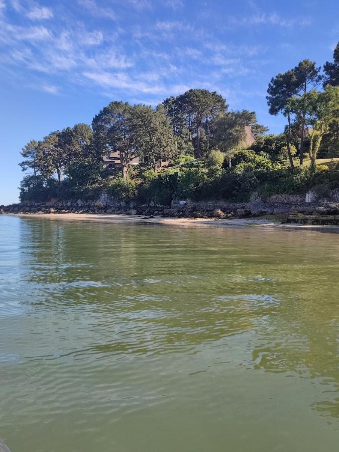 Le 3 Appartement Vue Mer Avec Jardin 100M De La Plage Et De La Thalasso Concarneau Luaran gambar
