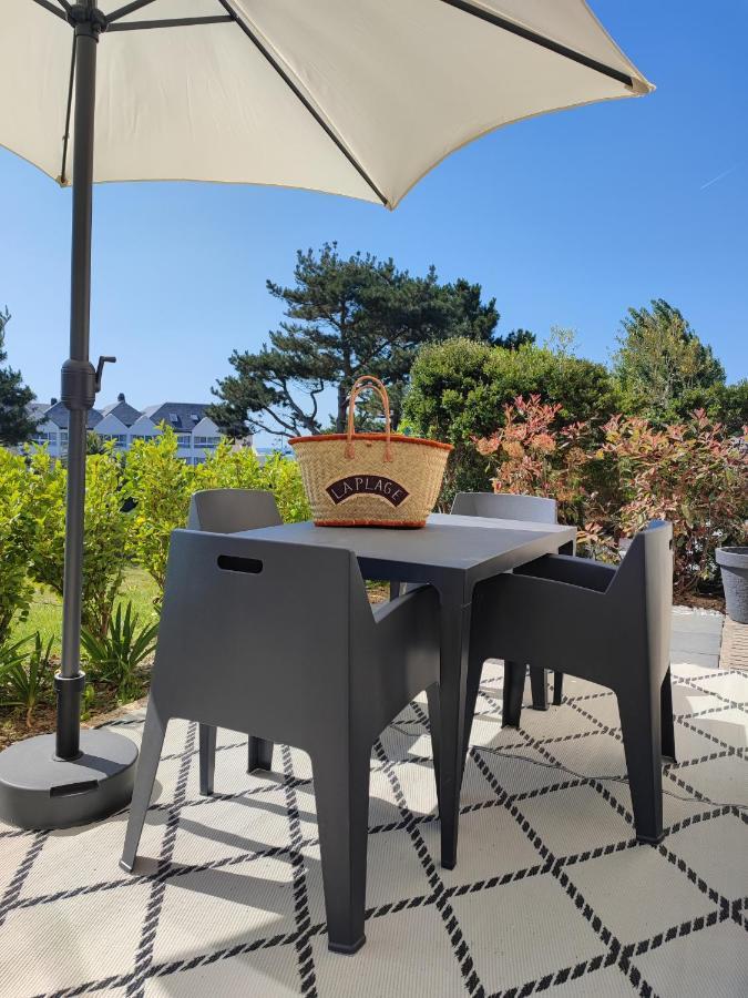 Le 3 Appartement Vue Mer Avec Jardin 100M De La Plage Et De La Thalasso Concarneau Luaran gambar